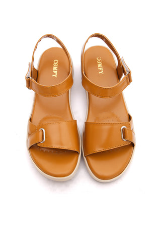 Women Mustard Comfortable Sandal