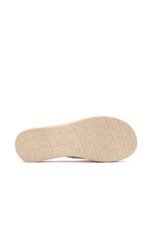 Women Cream Comfortable Slipper