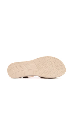 Women Cream Comfortable Sandal