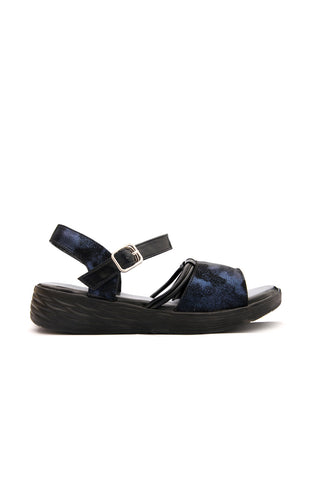 Women Navy Blue Comfortable Sandal