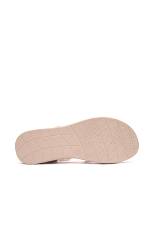 Women Cream Comfortable Sandal