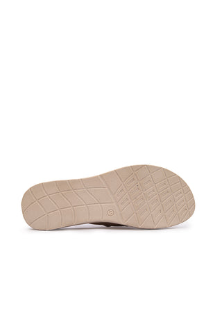 Women Baige Comfortable Slipper