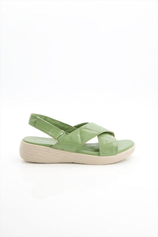 Women Olive Green Comfortable Sandal