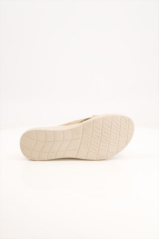 WOMEN MEDICATED BEIGE SLIPPER