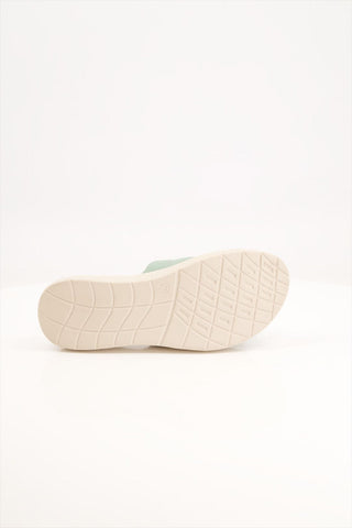 Women Sheep Leather Mint Slipper