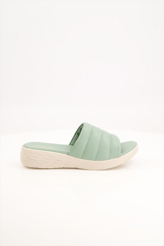 Women Sheep Leather Mint Slipper