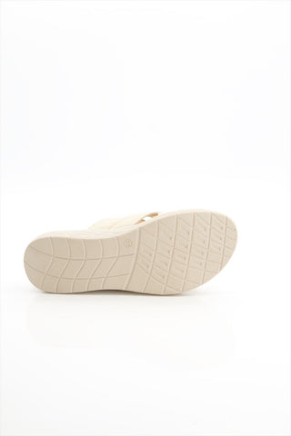 Women Cream Comfortable Slipper