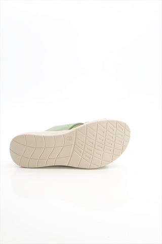 Women Olive Green Comfortable Slipper