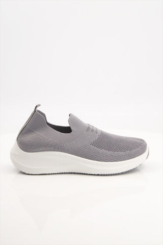 Men Slip on Grey Shoes