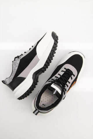 Men High Gripper Black Shoes