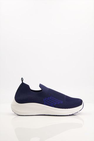 Slip on Blue Shoes 8508