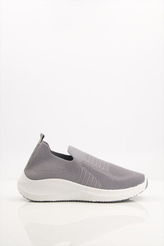 Slip on Grey Shoes 8512