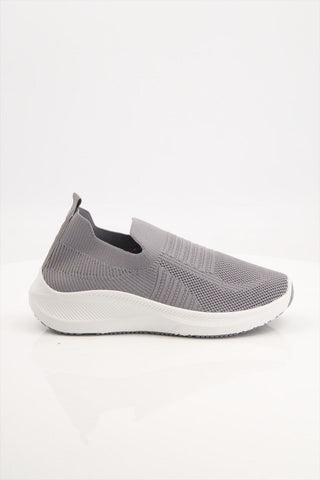 Slip on Grey Shoes 8512