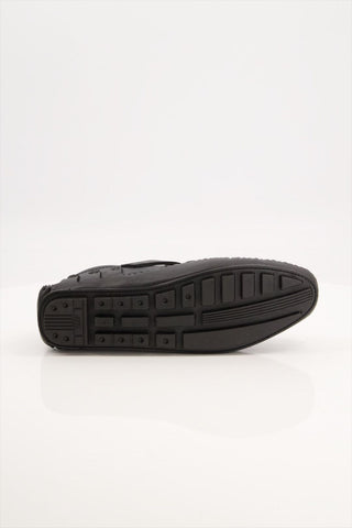 Men Driving Sandal Black