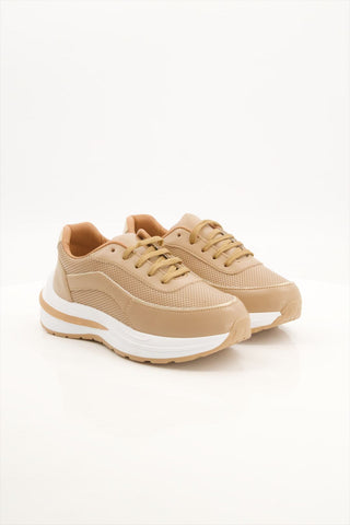 Women Premium Beige Sneakers