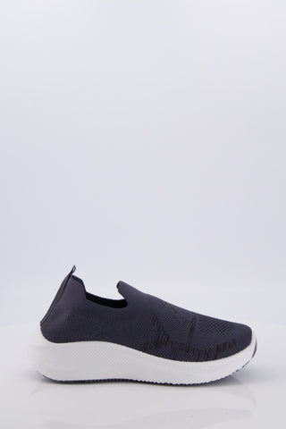 Grey PVC Luxury Skecher Slip on