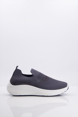 Skecher Slip on Grey