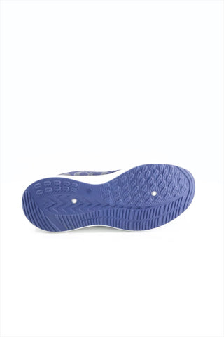 Super Comfort Ladies High Sole Slip on Joggers Blue