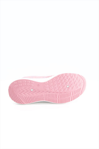 Super Comfort Ladies High Sole Slip on Joggers Pink