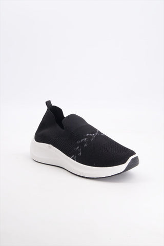 Super Skecher Slip on Black