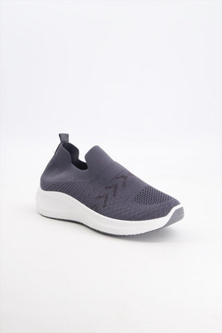 Super Skecher Slip on Grey