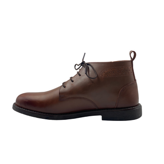 MEARS LEATHER CHUKKA BOOTS BROWN GOOD