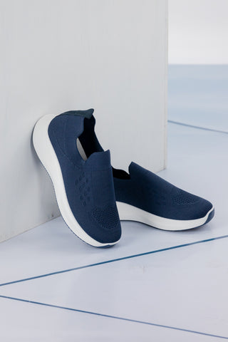 Slip on Ladies Skechers Blue