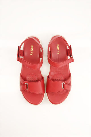 WOMEN MEDICATED RED SLIPPER