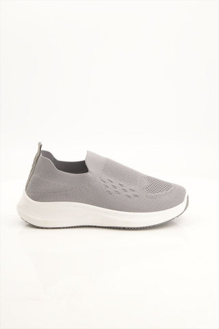 Slip on Ladies Skechers Grey